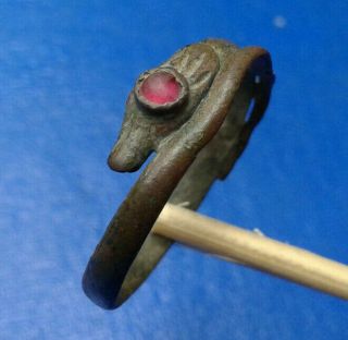 Ancient Bronze Snake Ring 2