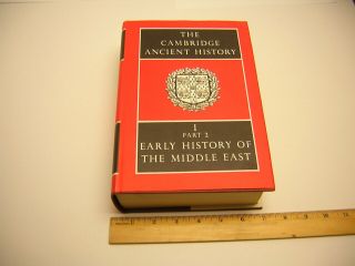 The Cambridge Ancient History Ser.  : The Cambridge Ancient History Vol.  1,  Pt 2