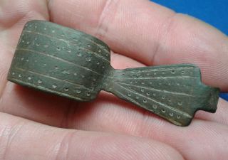 Celtic Ancient Bronze Fibula. 2