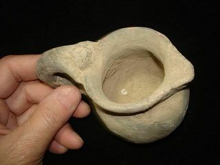 X ANCIENT EARLY BRONZE AGE PITCHER Found @ JERICHO ISRAEL 3000BC 3