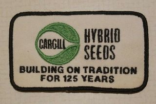 Cargill Hybrid Seeds Embroidered Patch / Seed Corn / Farm / For Hat Jacket Coat