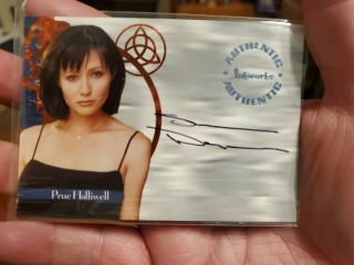 Shannen Doherty As Prue Halliwell Charmed Season 1 Autograph Auto Card A1