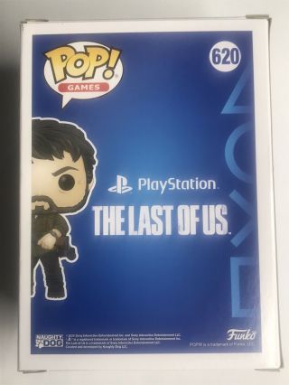 Funko POP Games Exclusive PlayStation The Last of Us Joel GameStop Box 3