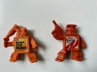 Mini Cereal Box Robots Post Fortified Oat Flakes & Kellogg 
