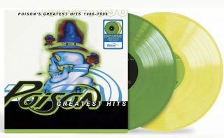 Poison - Greatest Hits 1986 - 1996 - 12 " 2lp Exclusive Yellow & Green Neon Vinyls