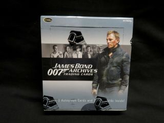 James Bond 007,  Archives Factory - Trading Card Box