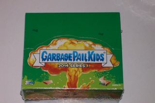 2014 Topps Garbage Pail Kids Series 1 Retail Box Gpk