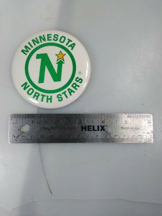 Minnesota North Stars Nhl Vintage Hockey Pin - Back Button