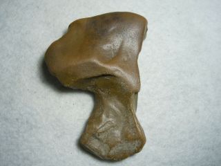Ancient Alien Head Flint Stone Artifact Kansas River Bed Find 83.  3 Grams 2