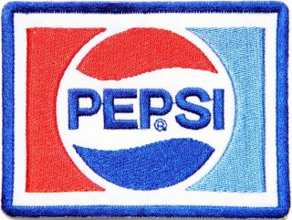 Patch Iron On Pepsi Coca Cola Soft Drink Soda T Shirt Badge Emblem Advertising