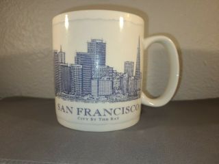 2006 Starbucks San Francisco City By The Bay Coffee Mug Architecture Series Mug