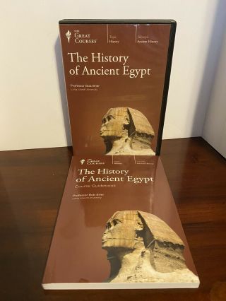 The Great Courses History Of Ancient Egypt (dvds And Guidebook)