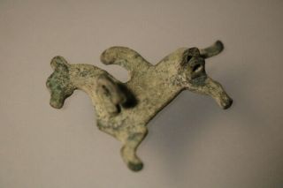Ancient Roman Bronze zoomorphic Fibula Brooch Griffin 1st - 4th Century AD 2
