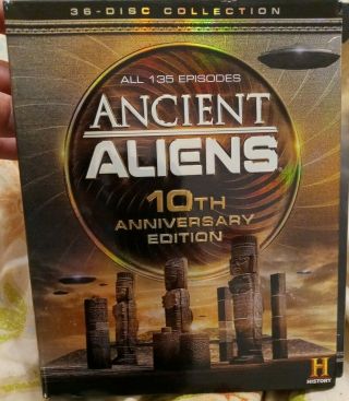 Ancient Aliens: 10th Anniversary Edition Complete 36 - Disc Dvd Set Season 1 - 10 - 4