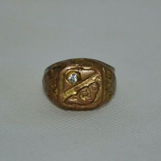 Rare Extremely Ancient Bronze Roman Ring Medieval ORNAMENT Authentic Artifact 2
