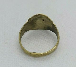 Rare Extremely Ancient Bronze Ring Roman Old Ring Bronze Museum Quality Artifact 3