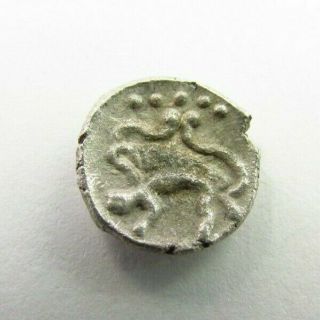 Stunning Ancient Celtic Pannonie Silver Obol Circa 100 Bc (895)