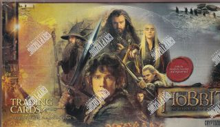 Lotr Hobbit The Desolation Of Smaug Trading Card Box And Album