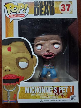 Funko Pop Michonne’s Pet 1 37 The Walking Dead Vaulted Retired Zombie Figure