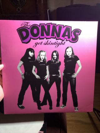 The Donnas “get Skintight” 12” Lp 1999 Lookout Green Day Groovie Ghoulies