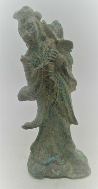 European Finds Ancient Near Eastern Bronze Statue Of Woman