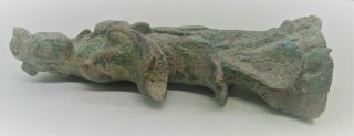 EUROPEAN FINDS ANCIENT NEAR EASTERN BRONZE STATUE OF WOMAN 3
