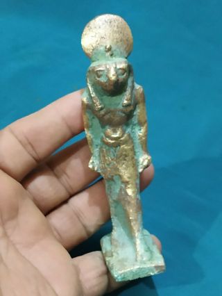 copper.  Horus,  the symbol of justice,  the ancient civilization of Egypt 2