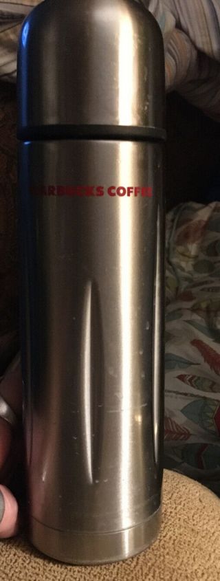 Starbucks 2006 Stainless Steel Thermos 14 Oz Insulated Travel