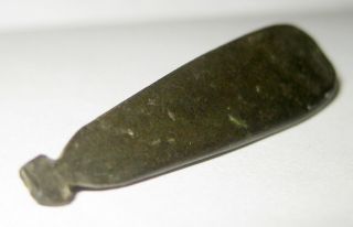 Inuit Eskimo ?? Whale Shaped Ancient / Antique Bronze Fishing Lure Artifact