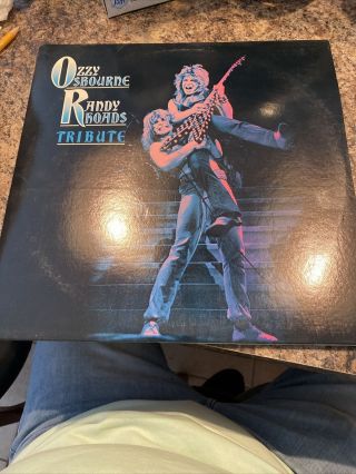 Ozzy Osbourne /randy Rhoads Tribute Vinyl Lp (1987) 2 Record Set