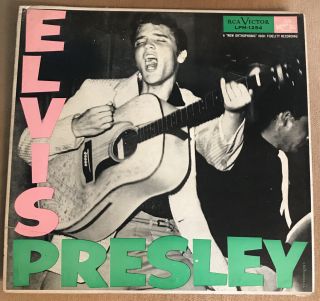 Elvis Presley Blue Suede Shoes Rca Victor Rec Lpm 1254 1956