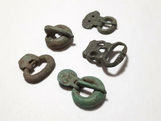 Ancient bronze roman buckles 2