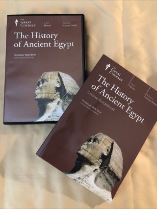 The History Of Ancient Egypt (1999,  8 - Disc Dvd Set),  Course Guidebook