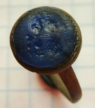 Ancient bronze ring seal 2