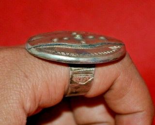 Extremely Rare Ancient Viking Old Bronze Ring Norse Ornament - CIRCA 900 - 1100 AD 3