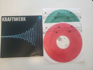 Kraftwerk Self - Titled 2 X Lp Reissue Colored Vinyl Red And Green