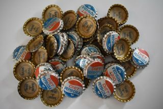 (60) Lima,  Ohio - Diet Pepsi Vip Bottle Caps - Bank - A - Seal - Bs26