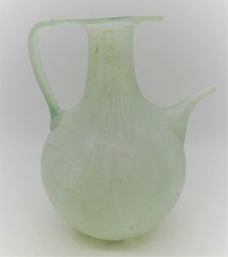 Museum Quality Ancient Roman Iridescent Glass Vessel