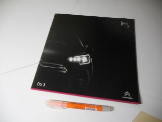 Citroen Ds3 Japanese Brochure Aba - A5chm01 Chic Sport Chic Cabrio