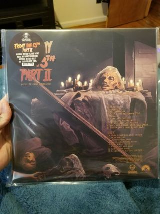 Harry Manfredini Friday The 13th Part 2 Soundtrack Vinyl Lp Waxwork Mondo