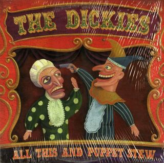Dickies All This And Puppet Stew Lp Nm Shrink Insert Fat Wreck Punk Pop