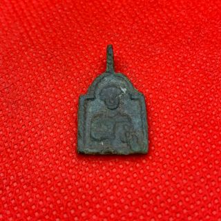 Ancient Bronze Rare Viking Pendant 10 - 12 century Kievan Rus 2