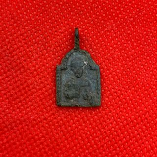 Ancient Bronze Rare Viking Pendant 10 - 12 century Kievan Rus 3