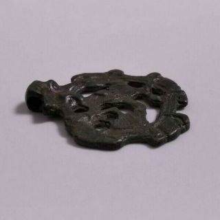 Ancient bronze amulet of the Vikings IX - X AD 2