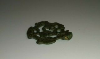Ancient bronze amulet of the Vikings IX - X AD 3