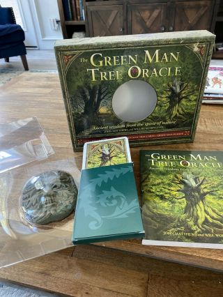 The Green Man Tree Oracle : Ancient Wisdom From The Spirit Of Nature (book,  Card
