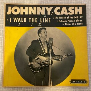 Rockabilly 45 Johnny Cash - I Walk The Line Ep 113 - Sun