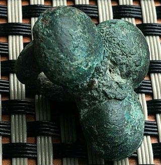 Ancient Celtic Bronze Proto Money " Coin " Circa 400 Bc Very Rare And Scarce