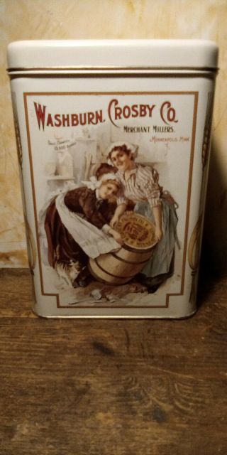 Washburn Crosby Co Gold Medal Flour Tin