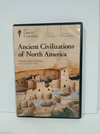 The Great Courses: Ancient Civilizations Of North America (4 - Dvd Set,  2018)